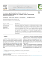 Do common agricultural policy subsidies matter for the market-environment trade off? An evaluation of R&D objectives and decisions across farmers