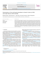 Determination of free and bound antioxidants in Kamut® wheat by HPLC with triple detector (DAD-CAD-MS)