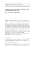 Semantically-Guided Goal-Sensitive Reasoning: Decision Procedures and the Koala Prover