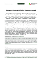 Global and Regional IUCN Red List Assessments: 2