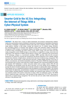 Smarter Grid in the 5G Era: Integrating the Internet of Things with a Cyber-Physical System