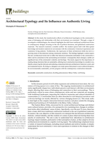 Architectural Typology and its Influence on Authentic Living