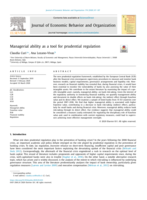Managerial ability as a tool for prudential regulation