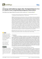 An Energy Self-Sufficient Alpine Hut: The Refurbishment of an Ex-Tobacco Farm Using Building Integrated Photovoltaics