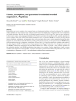 Fairness, assumptions, and guarantees for extended bounded response LTL+P synthesis