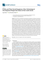 Crafts and Their Social Imaginary: How Technological Development Shapes the Future of the Crafts Sector