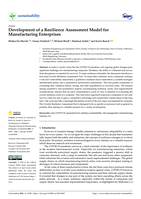 Development of a Resilience Assessment Model for Manufacturing Enterprises