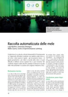 Raccolta automatizzata delle mele