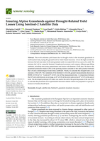 Insuring Alpine Grasslands against Drought-Related Yield Losses Using Sentinel-2 Satellite Data
