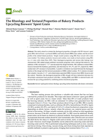 The Rheology and Textural Properties of Bakery Products Upcycling Brewers’ Spent Grain
