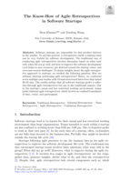 The Know-How of Agile Retrospectives in Software Startups