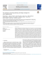 Ten questions concerning planning and design strategies for solar neighborhoods