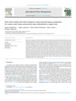 Root water uptake and water transport to above-ground organs compensate for winter water losses and prevent shoot dehydration in apple trees