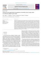 Numerical and experimental investigation of stratified water storage tanks: An enhanced adaptive-grid model