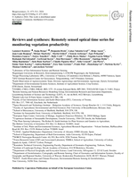 Reviews and syntheses: Remotely sensed optical time series for monitoring vegetation productivity