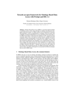 Towards an open framework for ontology based data access with Protégé and DIG 1.1