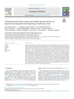 Comparing ground below-canopy and satellite spectral data for an improved and integrated forest phenology monitoring system