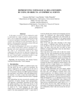 Representing topological relationships by using 3D objects: An empirical survey