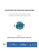 Ecosystem for Mountain Innovations: an Executive Report on All the Research Activities Carried out by the iNEST Project in 2023