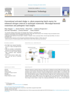 Conventional activated sludge vs. photo-sequencing batch reactor for enhanced nitrogen removal in municipal wastewater: Microalgal-bacterial consortium and pathogenic load insights