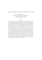 View-based query Processing for semistructured data