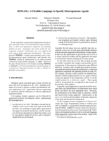HEMASL: A Flexible Language to Specify Heterogeneous Agents