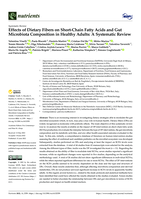 Effects of Dietary Fibers on Short-Chain Fatty Acids and Gut Microbiota Composition in Healthy Adults: A Systematic Review