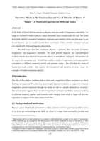 Narrative minds in the construction and use of theories of forces of nature: A model of experience at different scales