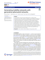 Generating mobility networks with generative adversarial networks