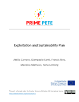 Exploitation and Sustainability Plan [PRIME PETE Project - Report Intellectual Output #10]