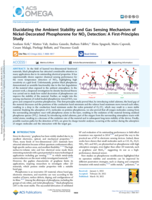Elucidating the Ambient Stability and Gas Sensing Mechanism of Nickel-Decorated Phosphorene for NO2 Detection: A First-Principles Study