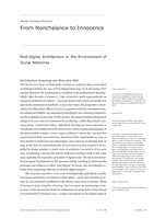 From Nonchalance to Innocence: Post-digital Architecture in the Environment of Social Networks