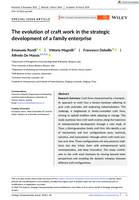 The evolution of craft work in the strategic development of a family enterprise