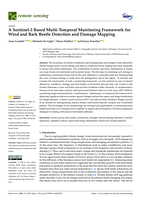 A Sentinel-2 Based Multi-Temporal Monitoring Framework for Wind and Bark Beetle Detection and Damage Mapping