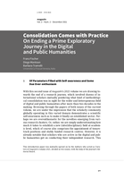 Consolidation Comes with Practice: On Ending a Prime Exploratory Journey in the Digital and Public Humanities