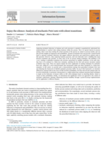 Enjoy the silence: Analysis of stochastic Petri nets with silent transitions