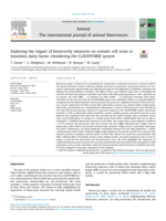 Exploring the impact of biosecurity measures on Somatic Cell Score in mountain dairy farms considering the CLASSYFARM system