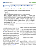 Textile-Integrated Organic Electrochemical Transistor for Selective Ion Detection via Electrical Impedance Spectroscopy