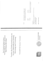 Profilbildung oder Standardisierung? Ein Plädoyer für interperspektivische Qualitätsentwicklungsprozesse