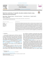 Real-time monitoring of vegetable oils photo-oxidation kinetics using differential photocalorimetry
