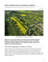 Green Infrastructure for ecosystem resilience