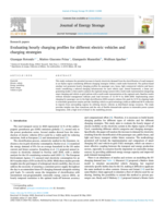 Evaluating hourly charging profiles for different electric vehicles and charging strategies