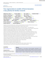Tree regeneration in models of forest dynamics: A key priority for further research