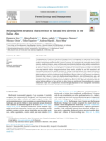 Relating forest structural characteristics to bat and bird diversity in the Italian Alps