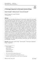 A Teleological Approach to Information Systems Design