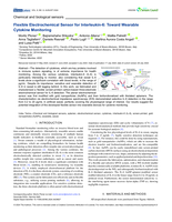 Flexible Electrochemical Sensor for Interleukin-6: Towards Wearable Cytokine Monitoring
