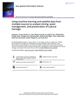 Using machine learning and satellite data from multiple sources to analyze mining, water management, and preservation of cultural heritage