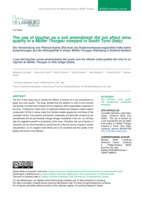 The use of biochar as a soil amendment did not affect wine quality in a Müller Thurgau vineyard in South Tyrol (Italy)