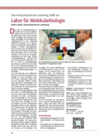 Das Versuchszentrum Laimburg stellt vor: Labor für Molekularbiologie