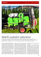 Abdrift zusätzlich reduzieren